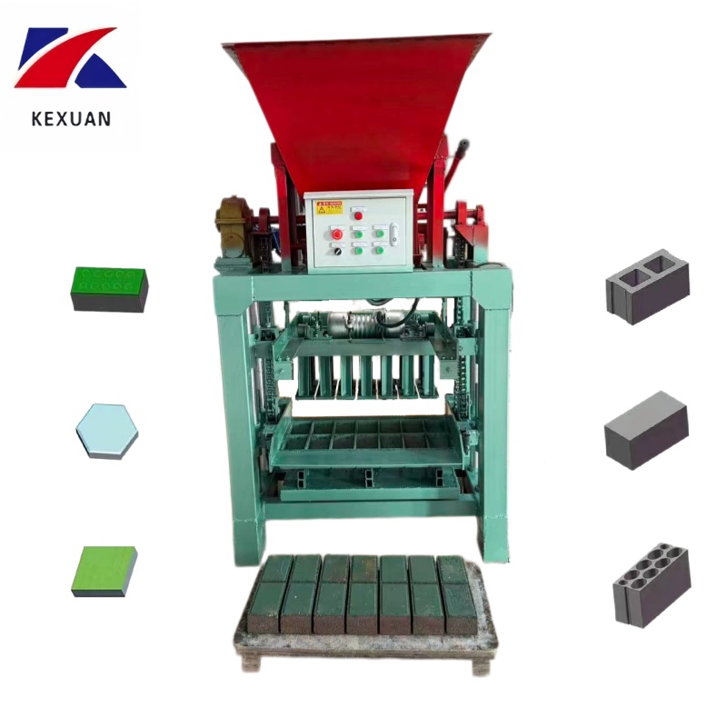 Ghana's Best-selling Brick Types Customized 4-35 Hopper Brick Making Machine Cement Block Forming Machine